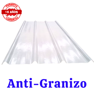 TEJA EN FIBRA DE VIDRIO ARQUIFIBRA MASTERMIL 1.07 MTS DE ANCHO