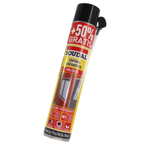 ESPUMA DE POLIURETANO MULTIUSOS. 750 ml
